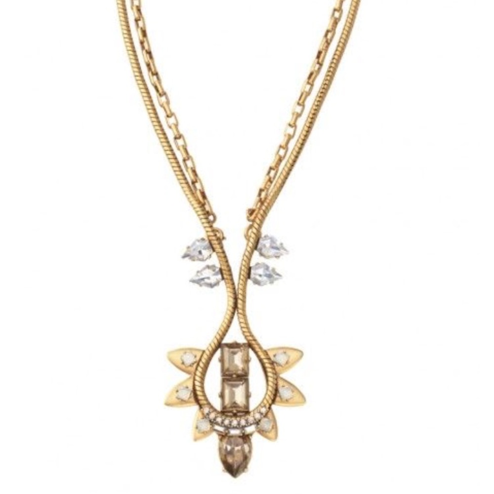 Stella & Dot adjustable statement necklace